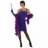 Womens 20s Purple Flapper Dress Costume -Morphsuits Sales Shop 5055305412343.main