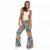 Womens Hippie Patterned Flares Costume 1 Womens Hippie Patterned Flares Costume -Morphsuits Sales Shop 5055305428030.main