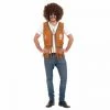 Mens Hippie Fringed Waistcoat Costume -Morphsuits Sales Shop 5055305433676.main