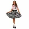 Womens 50s Rock N Roll Costume -Morphsuits Sales Shop 5055305443439.main