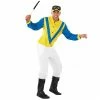 Mens Blue & Yellow Jockey Costume -Morphsuits Sales Shop 5055305453964.main