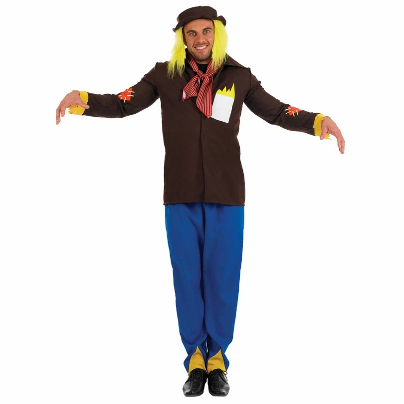 Mens Scarecrow Suit Costume 3 Mens Scarecrow Suit Costume