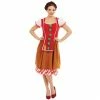 Womens Gingerbread Dress Costume -Morphsuits Sales Shop 5055305472743.main