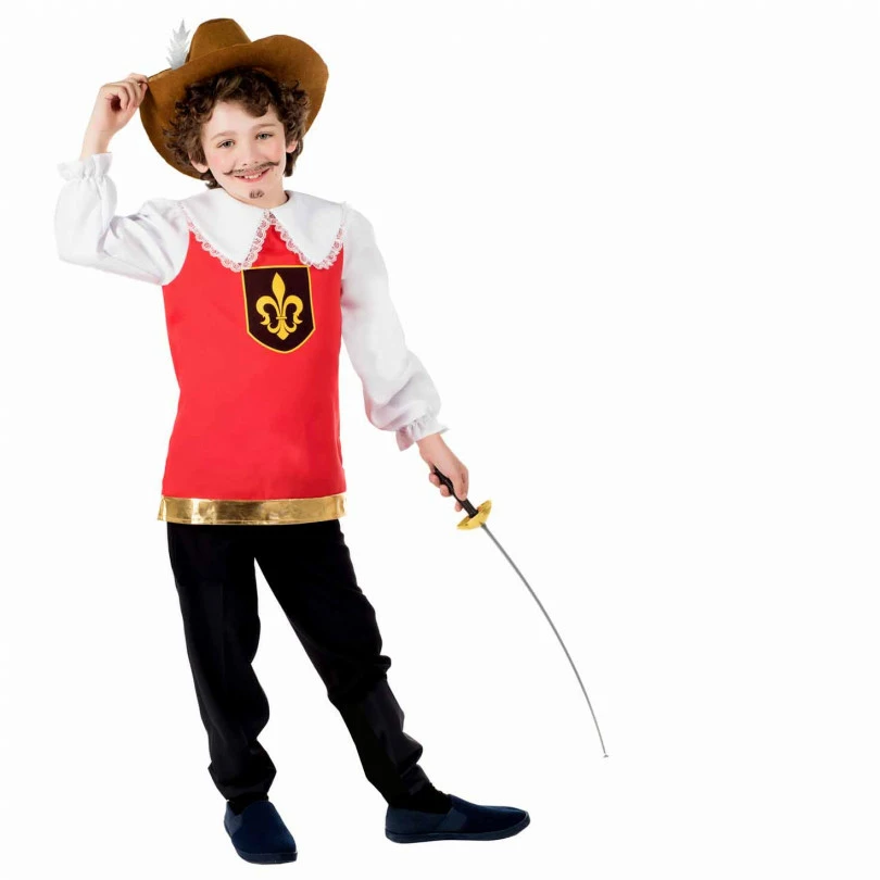 Kids Musketeer Costume 3 Kids Musketeer Costume