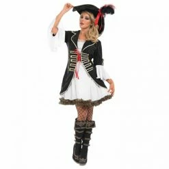Womens Buccaneer Pirate Costume -Morphsuits Sales Shop 5 0 5055305427071.main