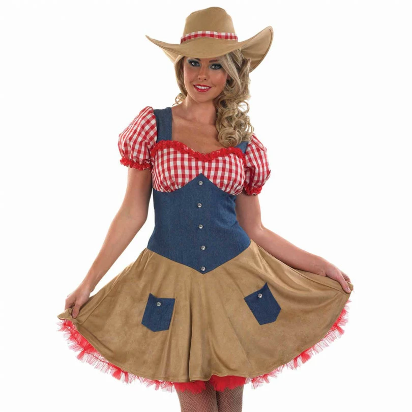 Womens Cowgirl Costume 4 Womens Cowgirl Costume - Image 2
