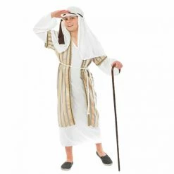 Kids Nativity Gold Shepherd Costume -Morphsuits Sales Shop 5 0 5055305442388.main