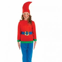 Kids Red & Blue Gnome/Elf Costume 7 Kids Red & Blue Gnome/Elf Costume -Morphsuits Sales Shop 5 0 5055305444696.pt01