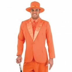 Mens Dumb Orange Suit Costume -Morphsuits Sales Shop 5 0 5055305453902.pt01
