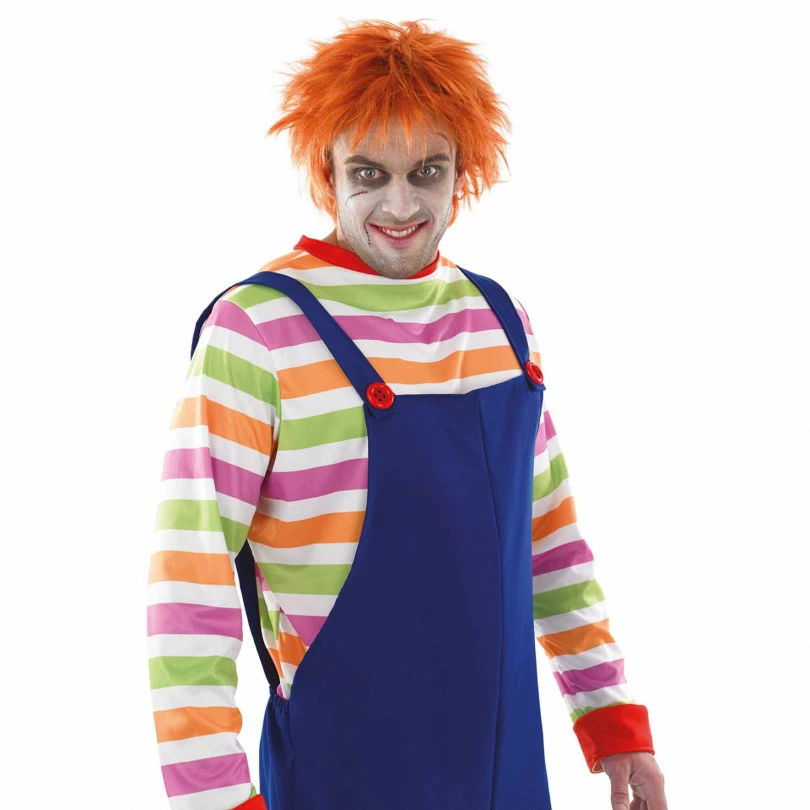 Mens Evil Doll Costume 5 Mens Evil Doll Costume - Image 3