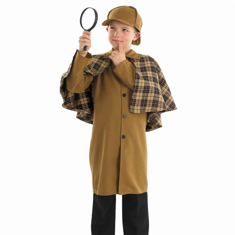 Kids Victorian Detective Costume 4 Kids Victorian Detective Costume - Image 2