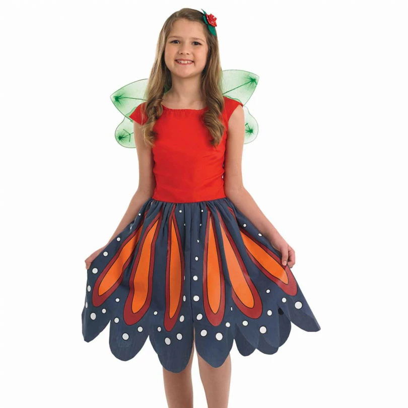 Kids Woodland Fairy Costume 4 Kids Woodland Fairy Costume - Image 2