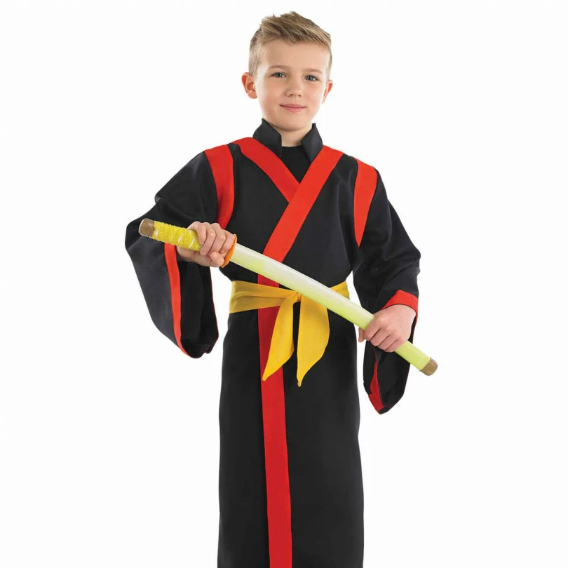 Kids Samurai Ninja Costume 4 Kids Samurai Ninja Costume - Image 2