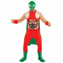 Mens Mexican Wrestler Costume -Morphsuits Sales Shop 5 0 5055305474853.main