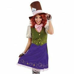 Womens Miss Hatter Costume 7 Womens Miss Hatter Costume -Morphsuits Sales Shop 5 0 5055305475379.pt01
