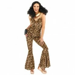Womens 90s Scary Leopard Popstar Costume -Morphsuits Sales Shop 5 0 5055305475836.main