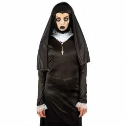 Womens Gothic Nun Costume 7 Womens Gothic Nun Costume -Morphsuits Sales Shop 5 0 5055305476345.pt01