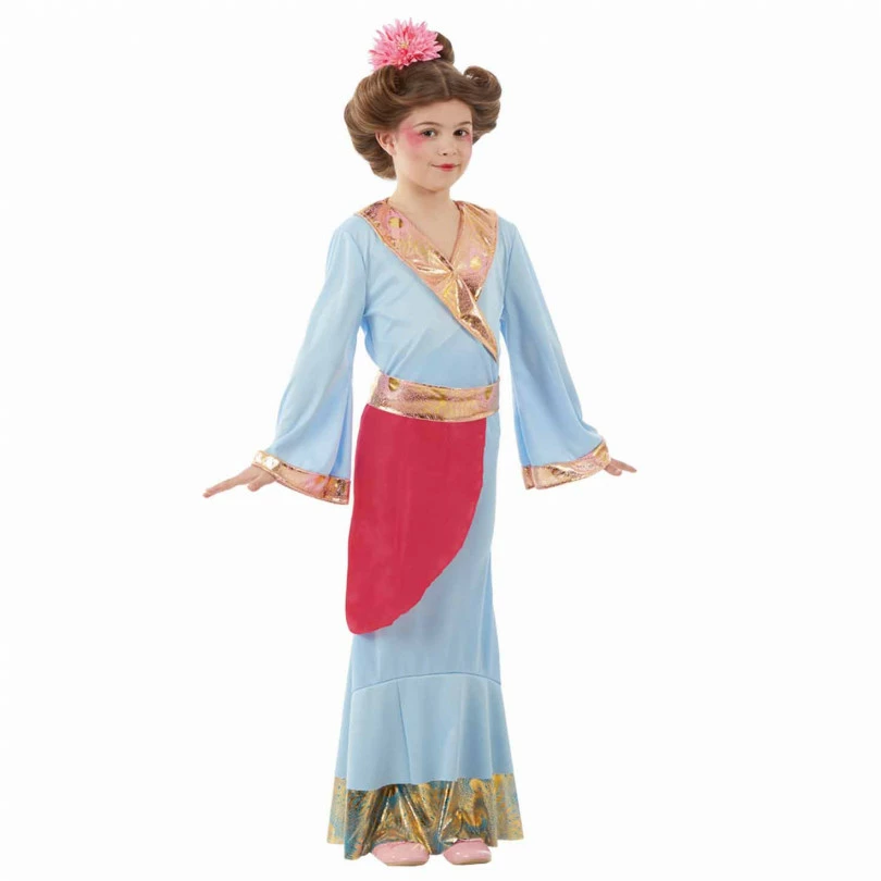 Kids Japanese Princess Costume 3 Kids Japanese Princess Costume