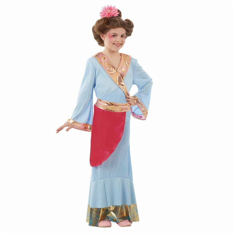 Kids Japanese Princess Costume 4 Kids Japanese Princess Costume - Image 2
