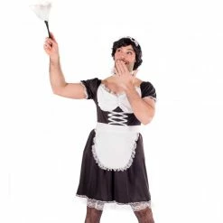 Mens Sexy French Maid Costume -Morphsuits Sales Shop 5 0 5055305480595.pt01