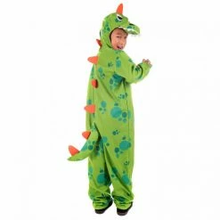 Kids Green & Orange Dinosaur Costume -Morphsuits Sales Shop 5 0 5055305482414.pt01