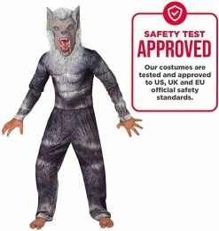 Kids Deluxe Werewolf Costume -Morphsuits Sales Shop 61a6gw8tc8l. ac ux679