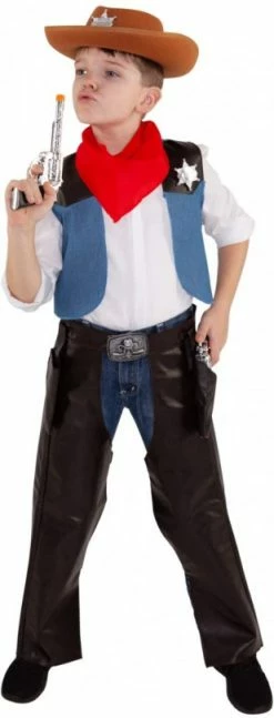 Cowboy With Pistols Kids