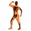 Skeleton Morphsuit - Orange -Morphsuits Sales Shop 816804010912.main