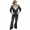 Pimp Daddy Costume Black -Morphsuits Sales Shop 887513037576.main