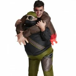 Zombie Hunter Pick Me Up Inflatable Costume
