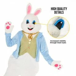 Men's Deluxe Easter Bunny Costume -Morphsuits Sales Shop 887513093824.pt06