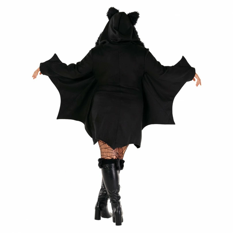 Womens Fluffy Bat Dress 6 Womens Fluffy Bat Dress - Image 4