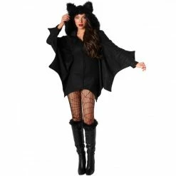 Womens Fluffy Bat Dress 11 Womens Fluffy Bat Dress -Morphsuits Sales Shop 887513098911.pt05