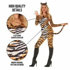 Womens Tiger Bodysuit Costume -Morphsuits Sales Shop 887513099109.pt02