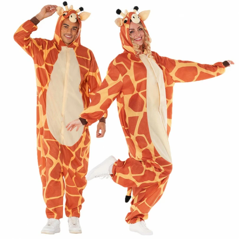 Mens Giraffe Onesie Costume 3 Mens Giraffe Onesie Costume