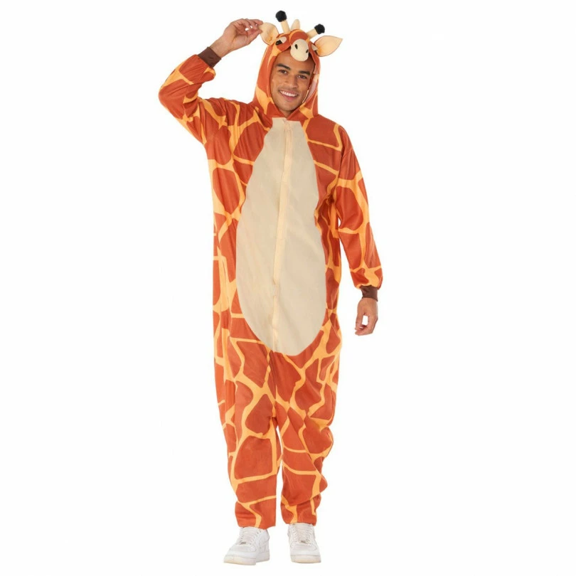 Mens Giraffe Onesie Costume 5 Mens Giraffe Onesie Costume - Image 3