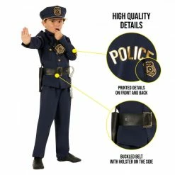 Kids US Cop Sergeant Costume 16 Kids US Cop Sergeant Costume -Morphsuits Sales Shop 887513099703.pt02