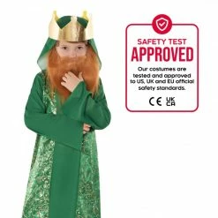 Kids Green Nativity King Costume -Morphsuits Sales Shop 887513099970.pt03