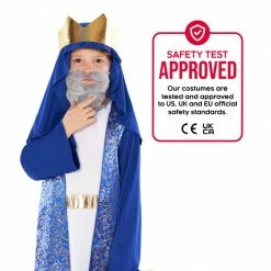 Kids Blue Nativity King Costume -Morphsuits Sales Shop 887513100010.pt03