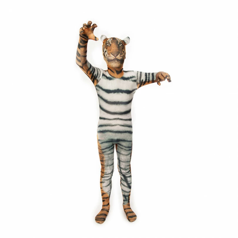 Kids Tiger Morphsuit 9 Kids Tiger Morphsuit - Image 7