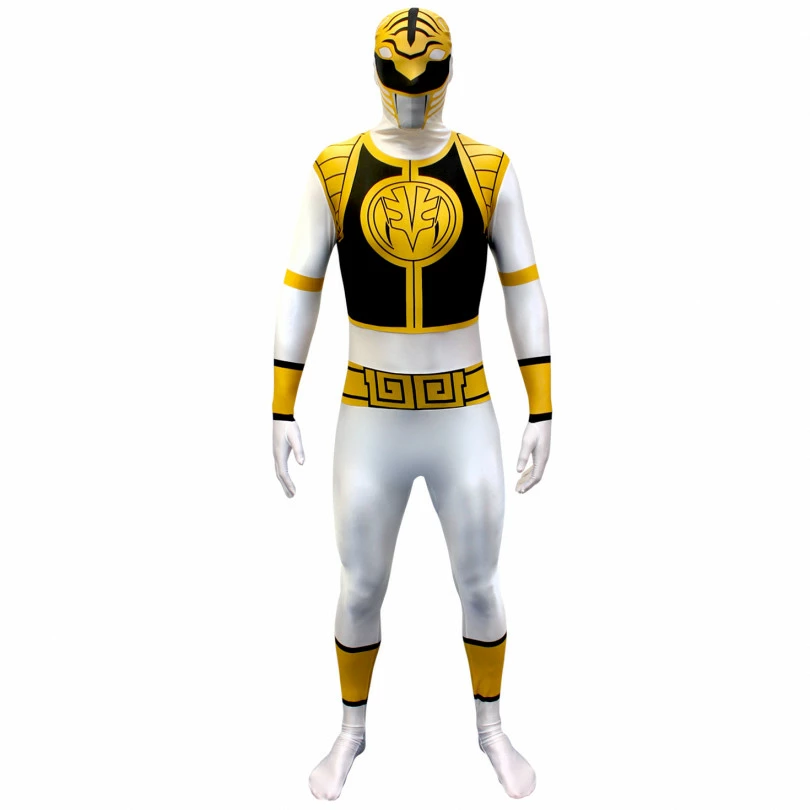 White Power Ranger Morphsuit 4 White Power Ranger Morphsuit - Image 2
