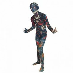 Kids Jaw Dropper Burnt Zombie Morphsuit -Morphsuits Sales Shop 8 8 887513021919.pt02
