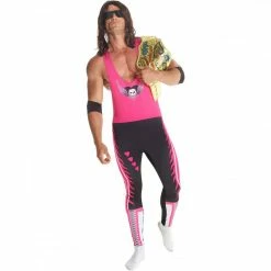 Mens Bret 'The Hitman' Hart WWE Wrestler Costume -Morphsuits Sales Shop bret hart
