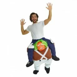 Chocolate Factory Worker Piggyback Costume