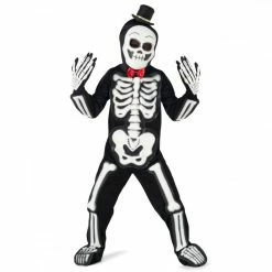 Kids Glow In The Dark Skeleton Costume
