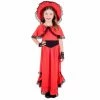 Kids Civil War Lady Scarlet Dress -Morphsuits Sales Shop kids civil war lady red dress costume