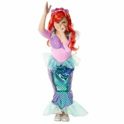 Kids Metallic Mermaid Costume -Morphsuits Sales Shop kids metallic mermaid costume 2