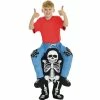 Kids Skeleton Piggyback Costume -Morphsuits Sales Shop kids skeleton piggyback