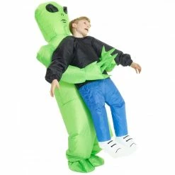 Kids Pick Me Up Alien Inflatable Costume -Morphsuits Sales Shop kmcpial alien pick me up feature secondary 02