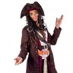 Mens Deluxe Caribbean Pirate Costume 7 Mens Deluxe Caribbean Pirate Costume -Morphsuits Sales Shop m1 2 6 2623 1